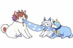 【ウマ娘】掴んで離さない忠犬たち…楽しそうでなによりだ。
