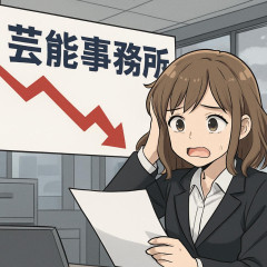 「芸能事務所」、オワコンに 倒産が過去最多