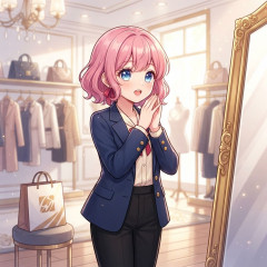 服をあまり買わない人