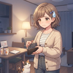 給料日までギリギリもたない（かも知れない）