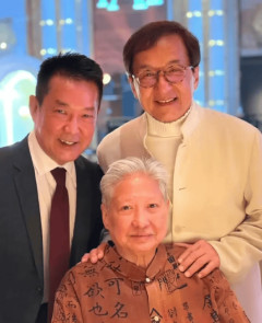 サモ・ハンとジャッキー・チェンとユン・ピョウが久しぶりの3ショット　あの頃の香港映画は良かったな…