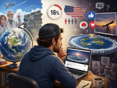 アメリカ成人の16%が｢地球は丸い｣に同意せず…｢地球は平面｣というトンデモ説が根強く支持される背景