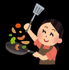 調理士免許を持つ元プロの妻のおかげで、食事の心配はほぼない。