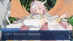 【FGO】ヴェルザンディはバストカルデアと可愛い表情に目を奪われがち。よく見れば全身の筋肉がしっかりしてるのも魅力的な女神様