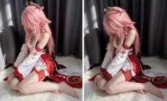 美女コスプレイヤー「男の前でコスプレしたのに全然反応ありませんでした泣」ﾊﾟｼｬｯ → 投稿された自撮り、何かがおかしいと話題にｗｗｗｗｗｗ