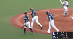 西武二軍、15得点の猛攻で9連勝！8月は驚異の13勝1敗