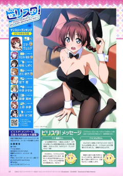 【画像】ᶘｲ^⇁^ﾅ川　8月21日はバニーの日です【ラブライブ！】