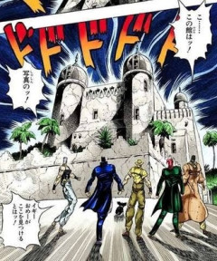 承太郎「ここがDIOの館か‥よし館は破壊せず慎重に潜入だ」