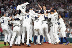 【歓喜】日本、WBC決勝でアメリカを倒し3回目の優勝！大谷翔平が9回締めるｗｗｗｗ