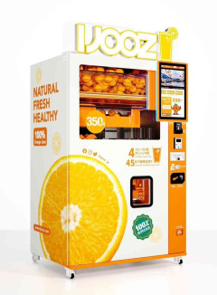 生絞りオレンジジュース自販機「IJOOZ」が東海・広島・九州エリアで9月30日までに順次サービス終了