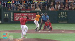 【巨人対広島16回戦】巨人、6回裏に松本剛の押し出し死球と中山の2点タイムリーで3点追加！リードを5点に広げる！！