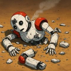 中国製ロボット、転んで粉々になり痙攣して死亡する   |  日本の技術はこれ以下なんだぜ