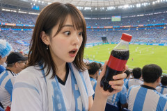 TBS・出水麻衣アナ、サッカーW杯を現地観戦も…スタジアムでのコーラ1本の値段に驚いた