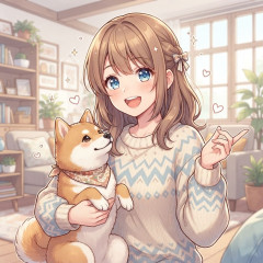 愛犬の犬種と可愛いエピソードを披露するトピ