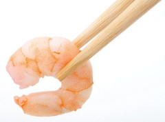 彼女にエビ盛られたわ…