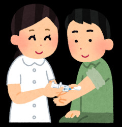 採血する時のババア看護師の安心感