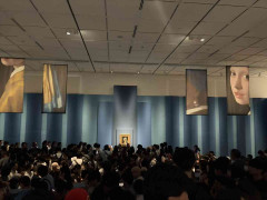 大阪中之島美術館で開催中のフェルメール展、真珠の耳飾りの少女の絵は真正面に行くまでに1時間くらいかかります「予約制の意味…」