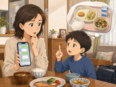 「ナゲット1個だけだったよ」小3の息子が給食に不満