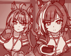 【ウマ娘】タイホ＆エフ子「((なんだ今の生き物…？))」
