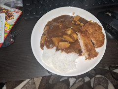 【画像】ワイ、絶品カツカレーを作ってしまう