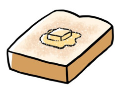 食パンにバター塗って砂糖まぶして焼いたらうめえええ