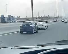 【動画】あおり運転をしていたヤツが大事故を起こしてしまう(@_@;)