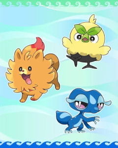 【画像】ポケモン新御三家、