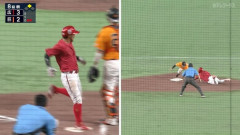 【巨人対広島17回戦】広島、8回表1アウト一三塁から秋山翔吾の犠牲フライで勝ち越し！！