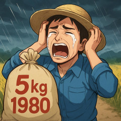 コメ、5kg1980円突入！？！？！？www農家は悲鳴「生活できない！助けて！！」