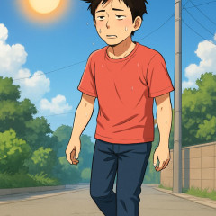 台湾人🇹🇼「日本の男。35度の猛暑でも長ズボン（笑）」   |  湿度があるからなあ　涼しいとか関係なく短パン