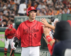 カープ秋山タイムリー&決勝犠飛！ファビ坂倉持丸マルチ！3連敗阻止&8月ビジター初勝利！【広島3-2巨人/試合結果】
