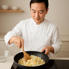 鳥羽周作シェフが教える 料理初心者でも失敗しない簡単チャーハンの作り方「誰でもパラパラになる」かまいたちも感嘆「永遠に食える」