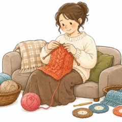 子持ちの編み物好きだけど質問ある？【作品・道具】