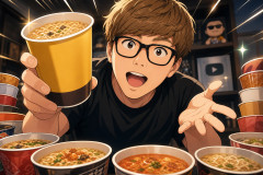 ヒカキン、新作カップめん発売を告知「何味か予想してみて！」　発表は7月12日　“みそきん”が社会現象に