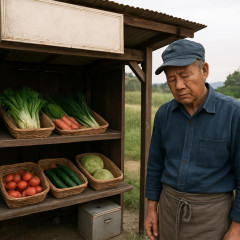 とれたて野菜の“無人販売所”を閉じる農家が増えている…「何度数えてもお金が足りない」被害に加えて「税務署が動いている」という噂も