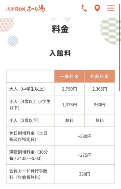【悲報】東京のスパ銭、一回2750円www