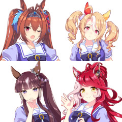 【ウマ娘】こういう骨格がしっかりした中等部のおひんばが好きだ。