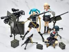 【リトルアーモリー】figma「武装JKバリアントD2/E2/F2 コード:URBEX」「ロードアウトセット4 コード:URBEX」可動フィギュア【本日発売】