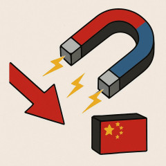 中国、対日レアアース磁石が半減 7月、規制前に比べ   |  こういうことをやればやるほど、むしろ世界が警戒して中国から離れて行く。