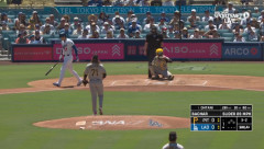 大谷翔平、第一打席は粘って四球で出塁→盗塁成功！！！！！
