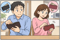 結婚してるのに夫婦で財布が別の奴