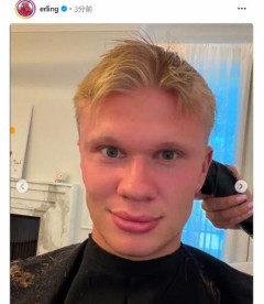 【サッカー】“怪物”ハーランド　トレードマークの長髪をバッサリカット！「お気に入り」　新ヘアに反響続々