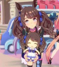 【ウマ娘】担当に色眼鏡なしでめにしゅきが一番似合うのはジョーダンだと思う