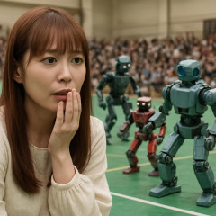 中川翔子「これからが怖い」 人類超え連発のロボット運動会に 「昔の漫画みたいに、ロボットが意志を持ったり反乱したら…」   #芸能
