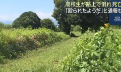 神奈川県相模原市の路上で男子高校生が倒れ死亡　繰り返し殴られたような跡　高校2年の清水刹那（せつな）さん（17）（動画あり）