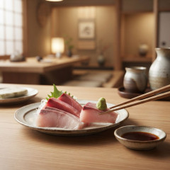 男「わさびを醤油に溶かすなんて常識ないな。親に刺身に乗せて食べると教わらなかったの?」