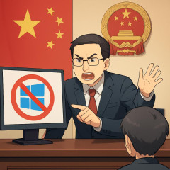 中国政府がWindows禁止令 Linuxへの移行を命じる   |  日本も独自OSが欲しいな