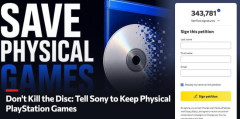 【速報】ソニーさん、PS5の「ディスクレス反対運動」に37万人が署名して終わる