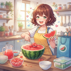 【急募】2kgのスイカの消費方法