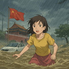台風19号、中国上陸へ。早くも洪水被害が発生してる件